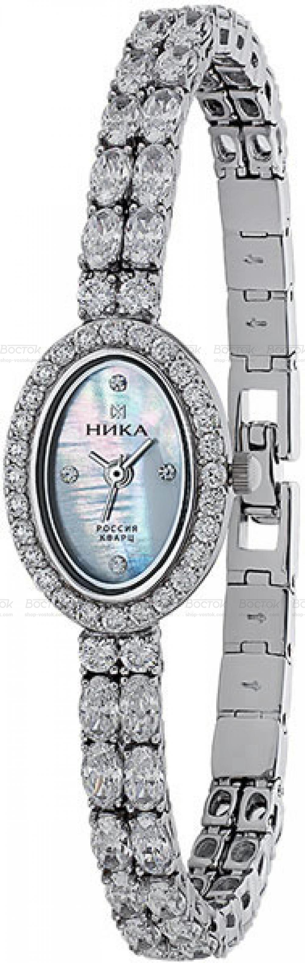 Серебряные часы Ника женские 9010.2.9.36